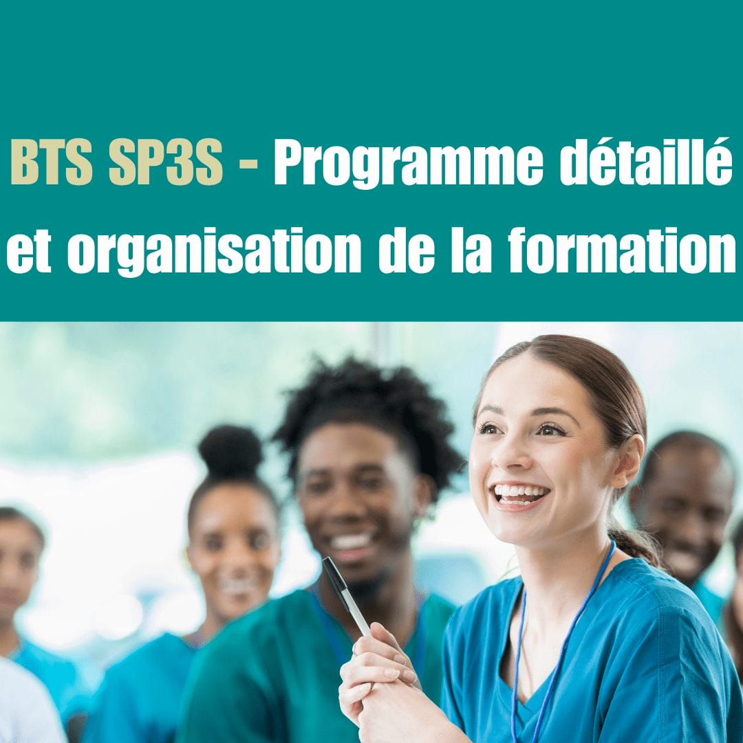 BTS social et sanitaire programme de formation