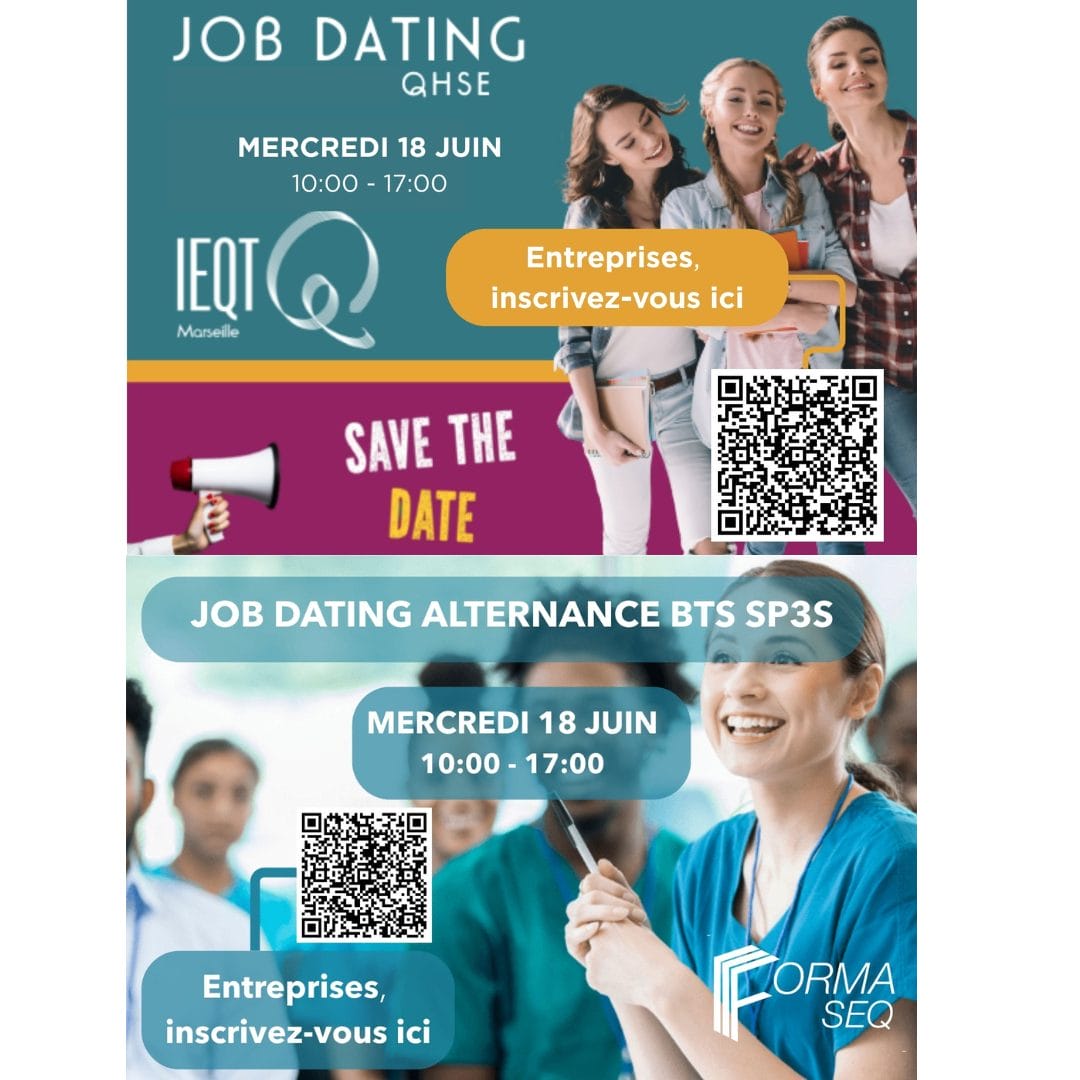 Job dating FORMASEQ BTS social, QHSE