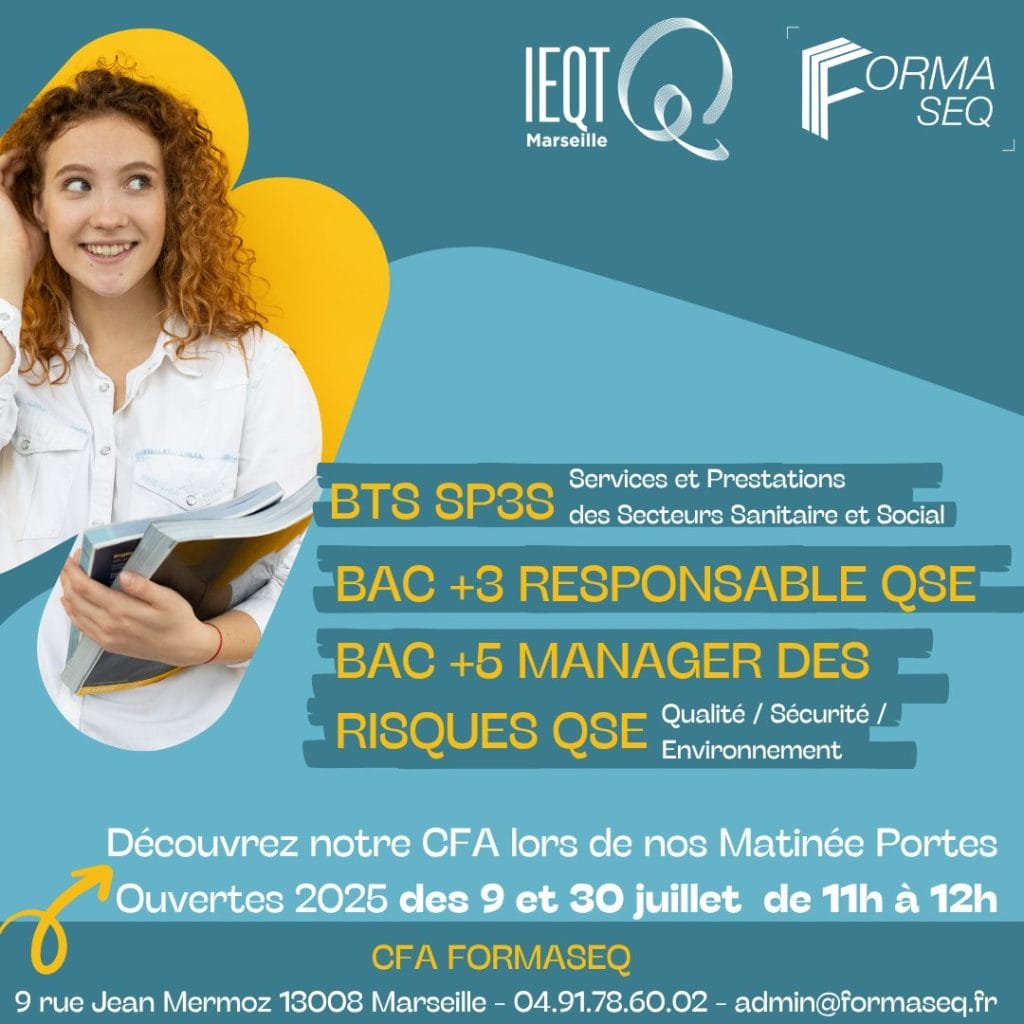 Matinées portes ouvertes QSE et sanitaire et social